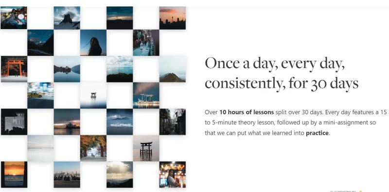 网红摄影师Pat Kay – 30天摄影基础知识加速器教程-30节课-中英字幕-创业项目网