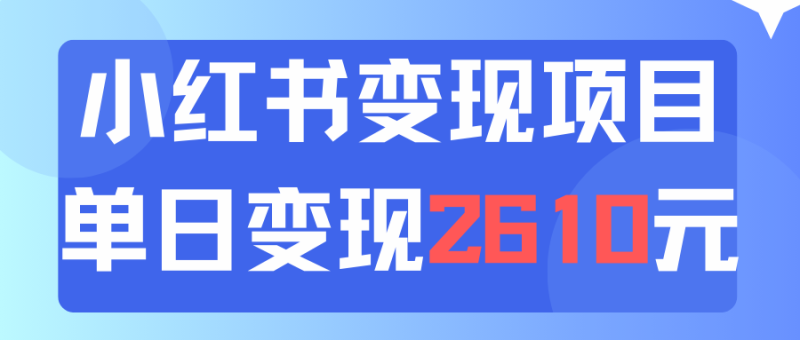 利用小红书卖资料单日引流150人当日变现2610元小白可实操(教程+资料)-创业项目网
