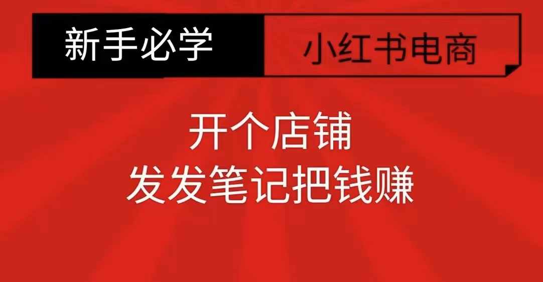 小红书零食共创【新手易上手】开个店铺，发发笔记把钱赚-创业项目网
