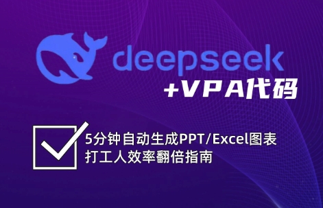 DeepSeek从入门到精通：解锁Excel和VBA高效办公新技能-创业项目网