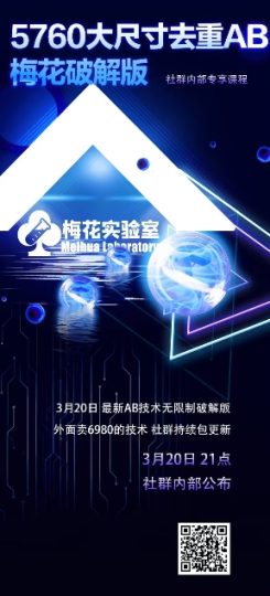 视频号连怼玩法-5760大尺寸去重AB技术-梅花实验室社群专享-创业项目网