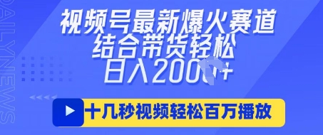 视频号最新爆火ai民国美女视频，轻松百万播放，结合带货日入2000+-创业项目网