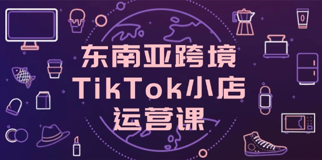 东南亚跨境TikTok小店运营课，掌握店铺设置与流量转化核心技巧-创业项目网