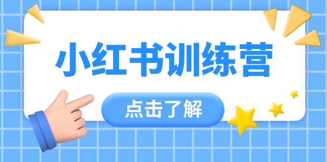 小红书训练营，助小白入门，掌握技巧变达人，课程实操又全面（12节课）-创业项目网