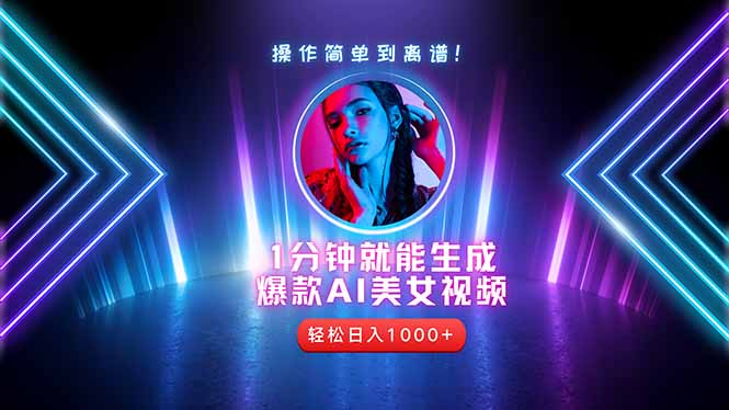 2025年最强副业：用AI做短视频，从零开始打造爆款账号-创业项目网