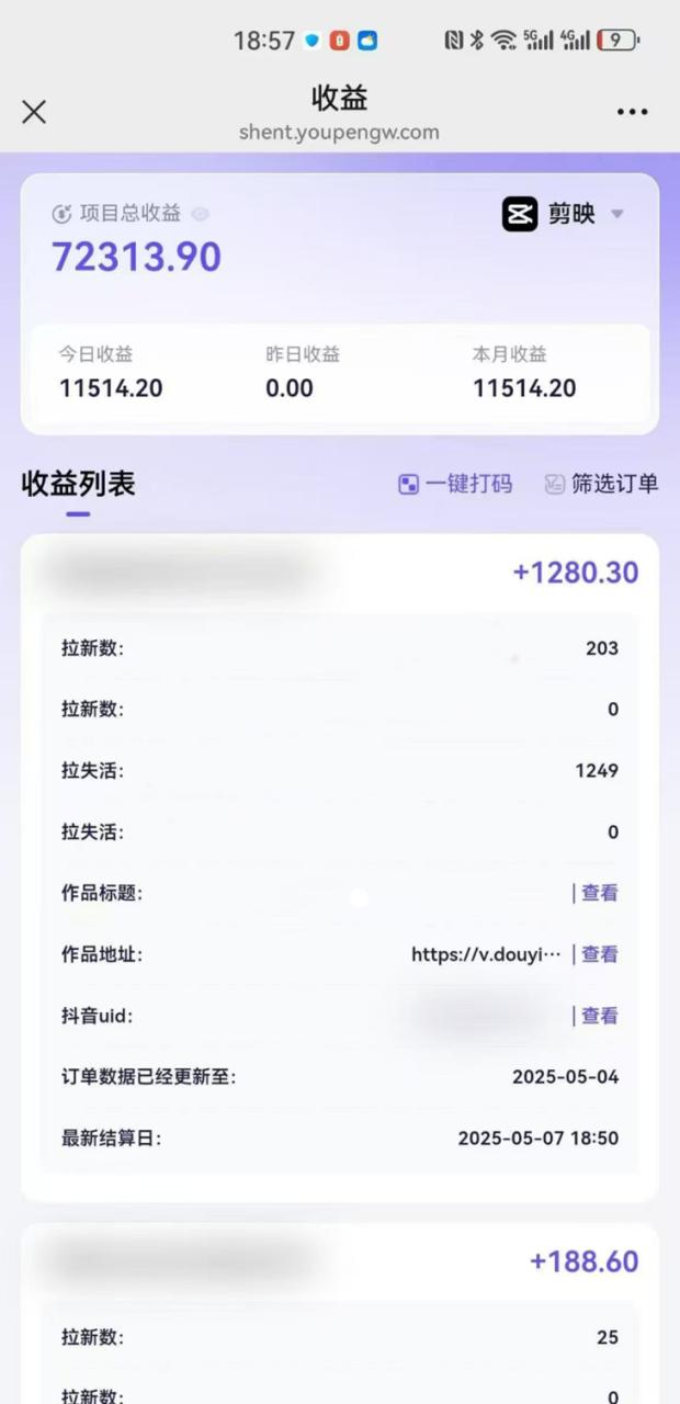 图片[2]-2025剪映拉失活项目，单日收益可破10000+，用AI无脑制作作品，高效搞钱新方法-创业项目网