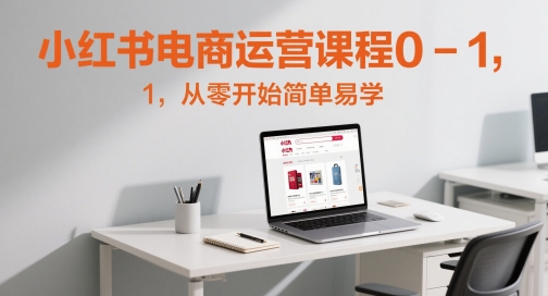 小红书电商运营课程0-1，从零开始简单易学-创业项目网