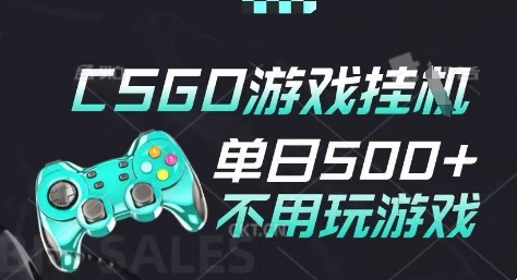 25年CSGO游戏搬砖，全自动挂机，不需要玩游戏，手机操作日入3张(不是汇率搬砖)-创业项目网