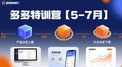 多多特训营【5-7月】产品决定上限，方法决定下限，各种玩法技巧落地实操-创业项目网