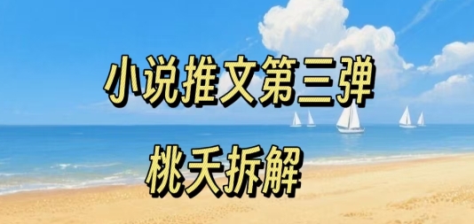 小说推文项目操作全流程第三弹，0粉就能做，门槛低非常适合新手-创业项目网