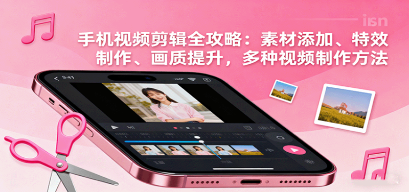 手机视频剪辑全攻略:素材添加、特效制作、画质提升,多种视频制作方法-创业项目网