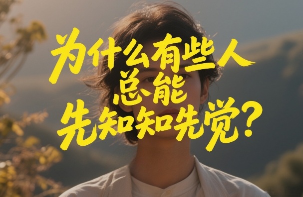 付费文章：为什么有些人总能先知先觉？-创业项目网